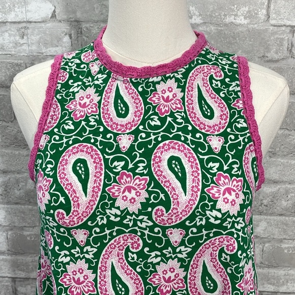 Boden Enchanting Paisley Print Tank Top - Picture 2 of 9